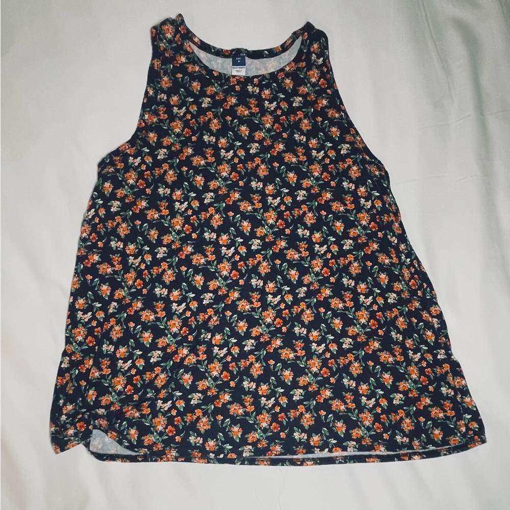 Old Navy Floral Luxe Tank Top